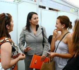 Vicerrectora Kri en la Feria del Postulante Usach 2011