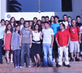 Alumnos intercambio U. de Santiago de Chile