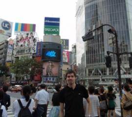 Estudiante U. de Santiago en Japón