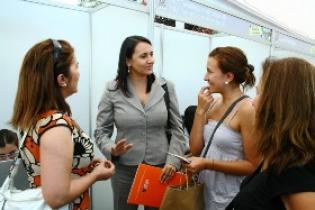 Vicerrectora Kri en la Feria del Postulante Usach 2011