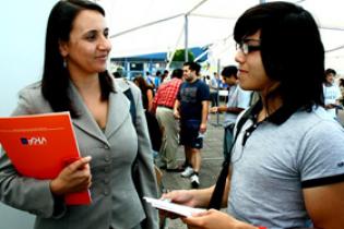 Vicerrectora Kri en la Feria del Postulante Usach 2011