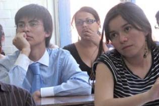 Estudiantes castellano U. de Santiago