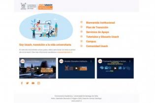 Captura de Pantalla: #SoyUsach: Transición a la vida universitaria